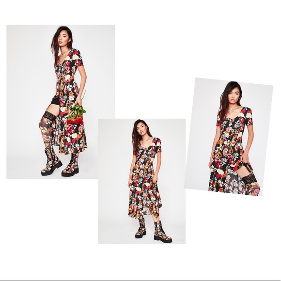 Current Mood Dresses Wildflower About You Dress Poshmark